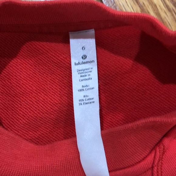 Lulu🍋 All Yours Crew Cropped Special Edition LNY - Picture 9 of 13